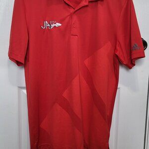 Adidas Golf collar t-shirt - Red